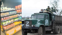 Московити відкрити в Україні свій супермаркет і торгують вкраденим з АТБ (ВІДЕО)