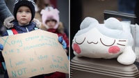 «Я хочу спати у своєму ліжечку»: у Рівному дітки вийшли на мітинг (ФОТО)