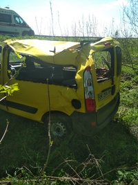 ДТП на Рівненщині: авто перекинулося на дах (ФОТО)