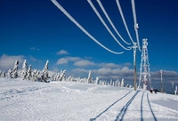 Снігопад на Рівненщині знеструмив два райони 