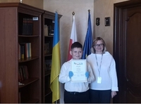 Юний рівнянин отримав диплом Міністерства закордонних справ Польщі (ФОТО)