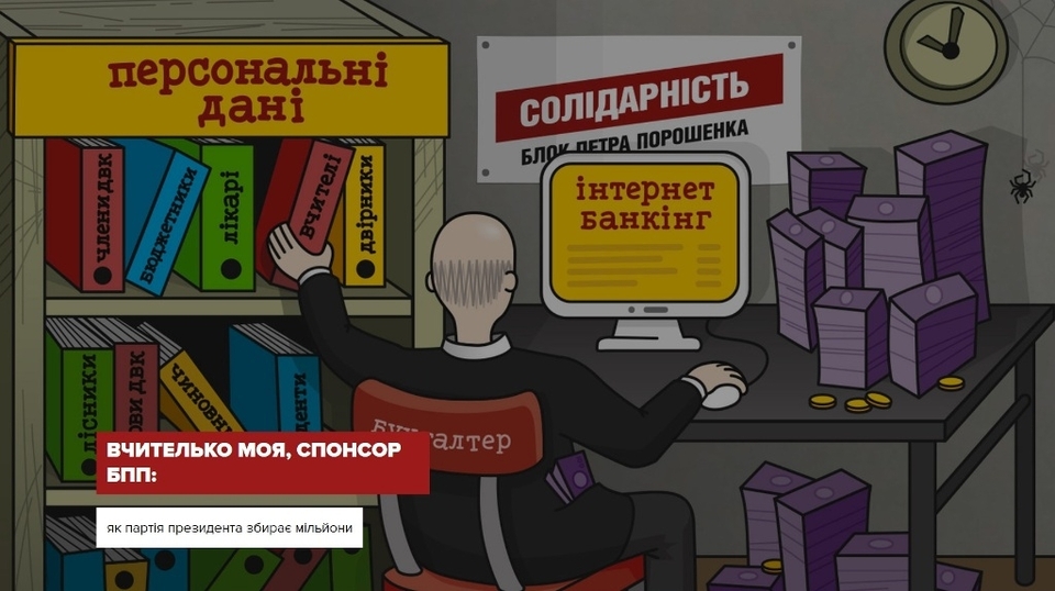 Колаж зі згаданого матеріалу на сайті "Українська правда"