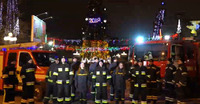«Щедрик» + пожежні машини: рятувальники Рівненщини заспівали (ВІДЕО) 