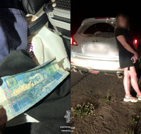 Серед ночі на Рівненщині зупинили водійку Nissan з двома дітьми: Ймовірно, жінка була «під кайфом»