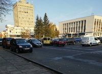 ДТП навпроти облдерж у м. Рівне (ФОТО)