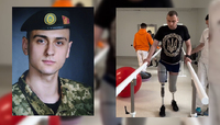 Захисникові з Рівненщини, який втратив на війні ноги, встановили протези (ВІДЕО)