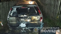 Неподалік Рівного 17-річний хлопець підпалив автомобіль мешканця сусідньої області