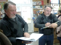 Книгу про художника УПА Ніла Хасевича презентували у Рівному письменники брати Капранови (ФОТО)