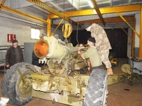 Рівненські ремонтники відновили артилерійське озброєння в зоні АТО (ФОТО)