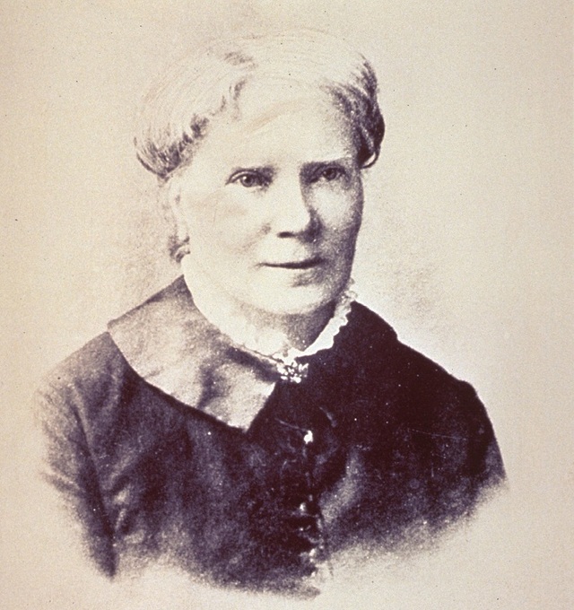 На фото — Елізабет Блеквелл. Це перша жінка, яка отримала вищу медичну освіту в США і яку включили в UK Medical Register.