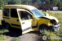 Аварія на Сарненщині: троє людей у лікарні