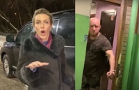 «Это ваша команда отравила Навальный?»: Журналістка CNN проривається в квартиру агента ФСБ (ВІДЕО)