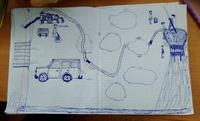 Річка, міст, бурштинокопачі, або Звичайний дитячий малюнок на півночі Рівненщини (ФОТО) 