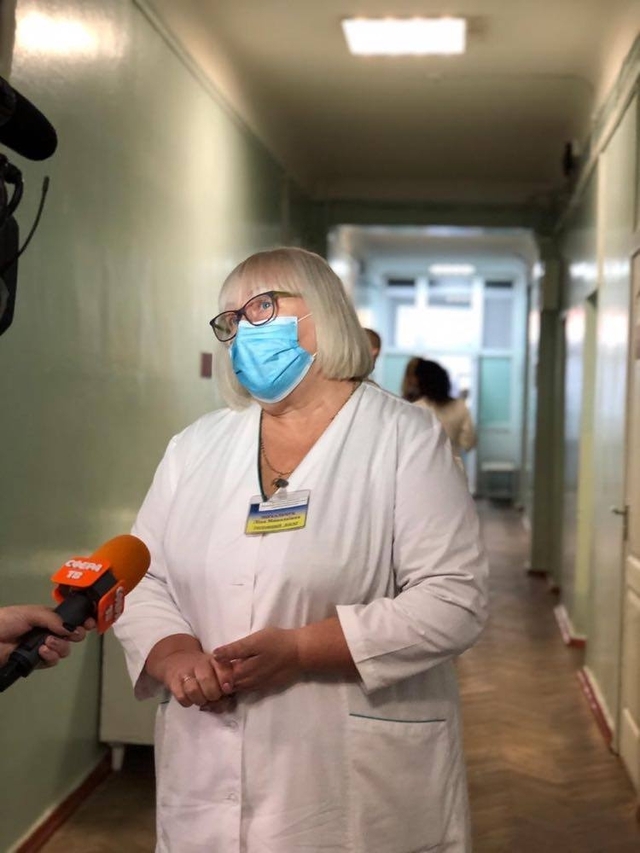 Очільниця комунального закладу «Рівненський обласний центр служби крові» Ліна Михальчук