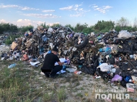 Тонни львівського сміття скинули на Рівненщині (ФОТО)
