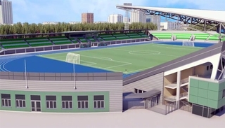 План реконструкції стадіону "Авангард" (інший ракурс)