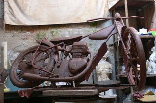 Фрагмент скульптури, що її планують встановити у сквері імені Віктора Чайки