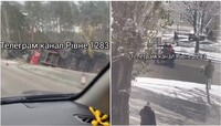 Люди під колесами, машини у кюветі: перші наслідки снігу на дорогах Рівненщини (4 ВІДЕО)