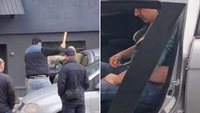 Військові ТЦК побили чоловіка деревʼяною палицею у Рівному: їх затримали (ВІДЕО)