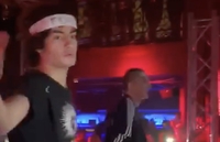 Син Порошенка з'явився на сцені в Лондоні під час виступу репера з Росії? (ФОТО/ВІДЕО)