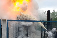 У Володимирці вогонь знищив будівлю і трансформатор