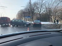 ДТП – на Данила Галицького у Рівному: на місці події було два автомобілі швидкої допомоги (ФОТО)
