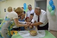 На День знань міський голова Рівного відкрив шкільну їдальню (12 ФОТО)