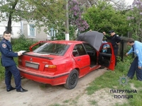 Патрульні переслідували водія «BMW» з підробленими номерами (ФОТО)