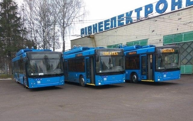 Нові тролейбуси, які закупили нещодавно. Очевидно такий транспорт ще купуватимуть у 2018 році.