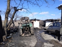 Через вітряну погоду вогонь ледь не знищив житловий будинок у Гощанському районі (ФОТО/ВІДЕО)