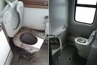 Звуки потойбіччя: пасажири придумали назву для нового туалету у потязі Укрзалізниці