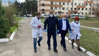 Голова ОДА перевірив лікарню в районі, де немає хворих на COVID-19 (ФОТО)
