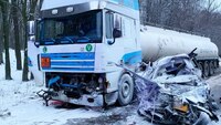 Смертельна ДТП на Рівненщині: в автотрощі загинув водій легковика (ФОТО)
