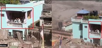 Люди, яких побачив весь світ посеред вируючої стихії у Непалі – вижили: їх будинок встояв (ВІДЕО)