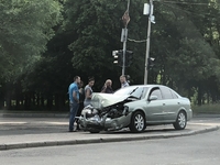 ДТП біля басейну «Авангард» (ФОТО) 