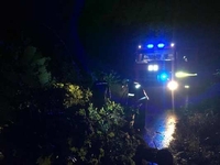 Повалене дерево на Рівненщині заблокувало дорогу (ФОТО)