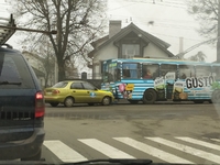 Навчальне авто врізалося у тролейбус у Рівному (ФОТОФАКТ) 