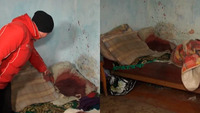 Кров на подушках: біля Рівного чоловік до півсмерті побив жінку, яка зрадила йому з сином (ВІДЕО)