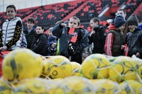 Футбольна школа Рівного прийняла на навчання дітей-переселенців (ФОТО)