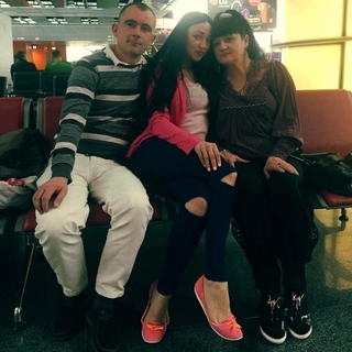 Із Мамою та Братом в аеропорту "Бориспіль"