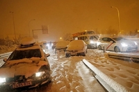 Хаос в Іспанії: Мадрид накрили найбільші за півстоліття снігопади (ФОТО/ВІДЕО)