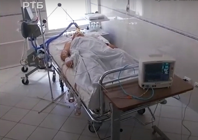 В'ячеслав Чайка в лікарні