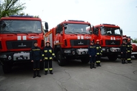 Вогнеборці Рівненщини отримали спецавто, які «бачать» людей в диму (ФОТО)