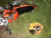 ДТП на Рівненщині: зіткнулися легковик та мотоцикл (ФОТО)