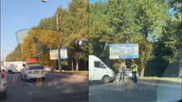 ДТП на Київській у Рівному: Ланос злетів з дороги, працюють дві карети швидкої (ВІДЕО)