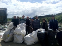 На Рівненщині комунальники зібрали 2 тонни пластику (ФОТО)