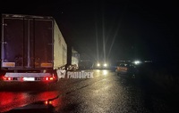 ДТП у Бармаках: навчальне авто не пропустило вантажівку DAF (ФОТО/ВІДЕО)