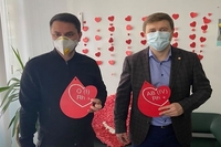 Очільник Рівненщини та його заступник стали донорами крові (ФОТО)