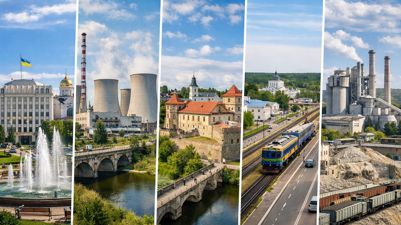 5 міст Рівненщини, які є надзвичайно важливими для області
