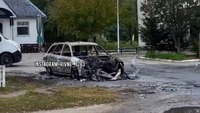 На Рівненщині згоріло авто: ніхто нікого не переслідував (ОНОВЛЕНО)